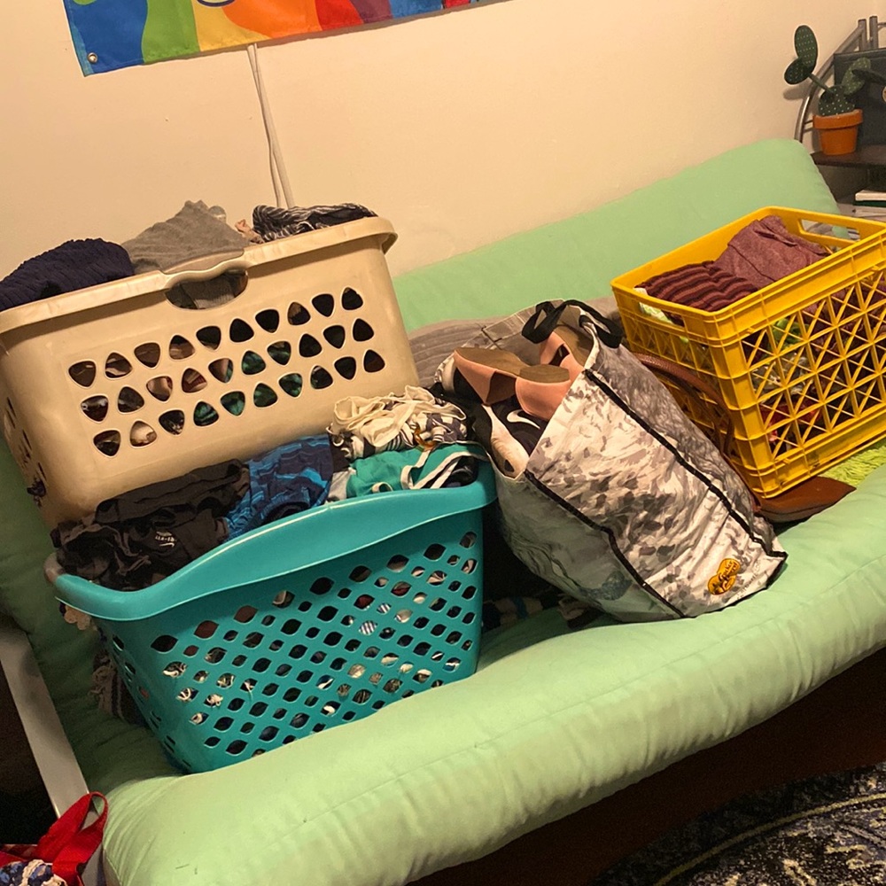 Closet clean out